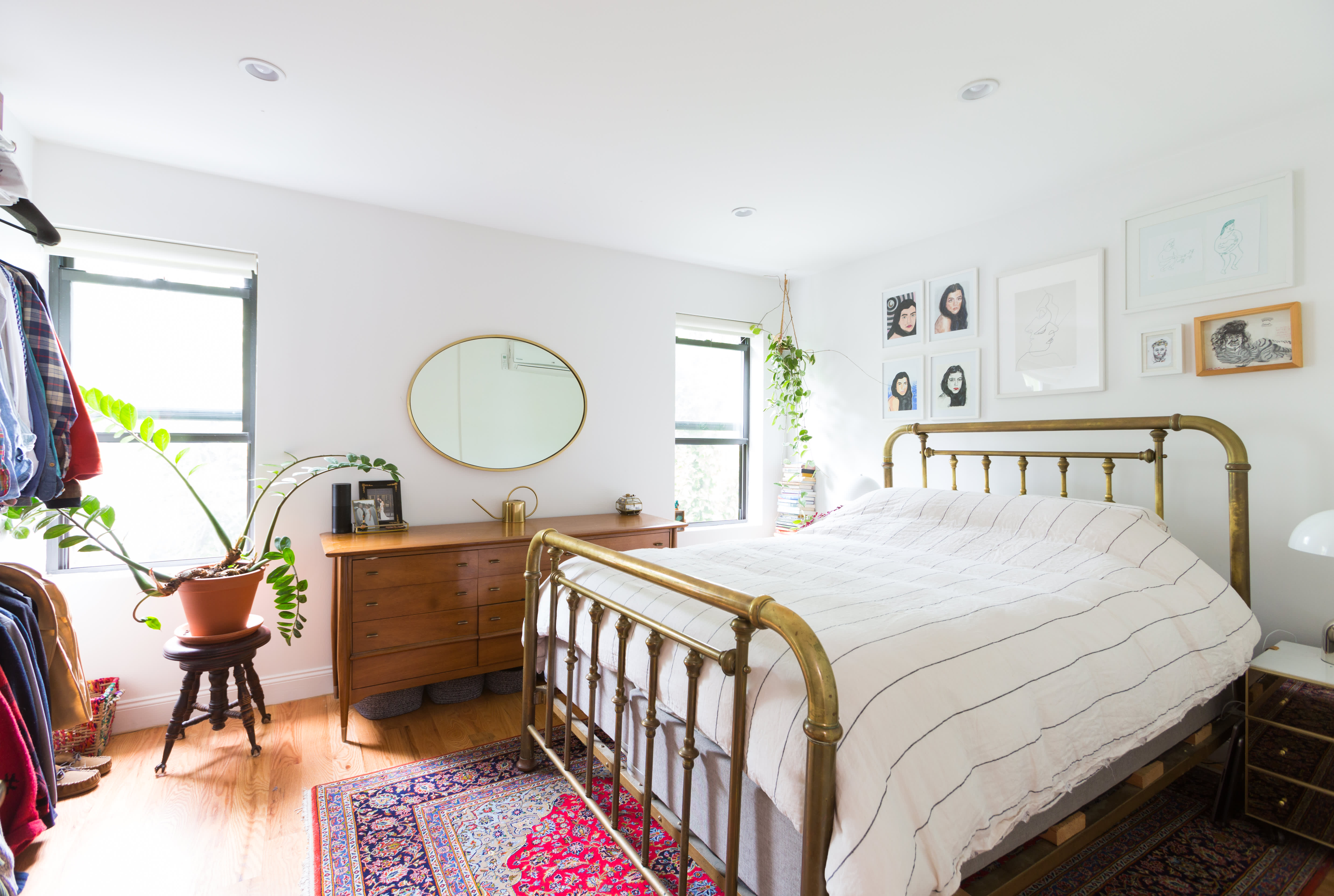 Brooklyn Home Tour A Minimal Modern BedStuy Townhouse Apartment Therapy